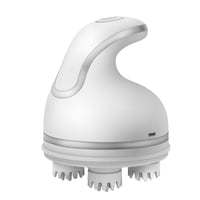 HKM-9587005 Multifunctional Electric Pet Head Massager for Dogs in White and Sky Blue