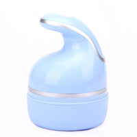 HKM-9587005 Multifunctional Electric Pet Head Massager for Dogs in White and Sky Blue
