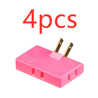 HKM-958803 Ultra-Thin Rotary Head Plug Converter - Universal Jack, Portable Design, Lightweight and Compact