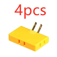 HKM-958803 Ultra-Thin Rotary Head Plug Converter - Universal Jack, Portable Design, Lightweight and Compact