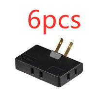 HKM-958803 Ultra-Thin Rotary Head Plug Converter - Universal Jack, Portable Design, Lightweight and Compact