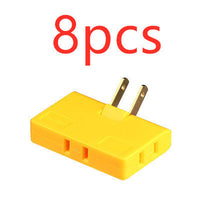 HKM-958803 Ultra-Thin Rotary Head Plug Converter - Universal Jack, Portable Design, Lightweight and Compact
