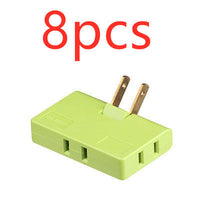 HKM-958803 Ultra-Thin Rotary Head Plug Converter - Universal Jack, Portable Design, Lightweight and Compact