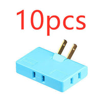 HKM-958803 Ultra-Thin Rotary Head Plug Converter - Universal Jack, Portable Design, Lightweight and Compact