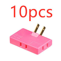 HKM-958803 Ultra-Thin Rotary Head Plug Converter - Universal Jack, Portable Design, Lightweight and Compact