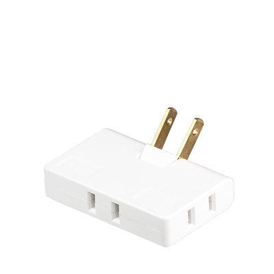 HKM-958803 Ultra-Thin Rotary Head Plug Converter - Universal Jack, Portable Design, Lightweight and Compact