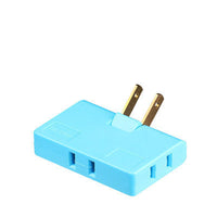 HKM-958803 Ultra-Thin Rotary Head Plug Converter - Universal Jack, Portable Design, Lightweight and Compact