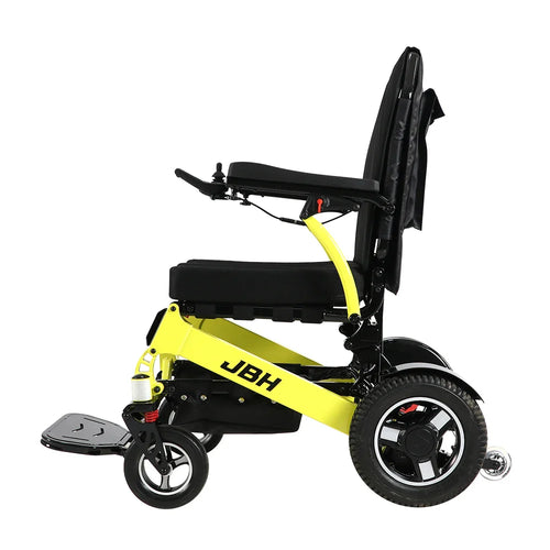 HKM-958995 Durable Off-Road Electric Wheelchair with Removable Battery, 35km Range, 300kg Capacity