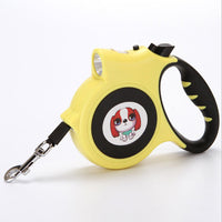 HKM-9590333 5M Automatic Traction Pet Dog Rope Leash with Light - Multiple Colors Available