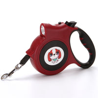HKM-9590333 5M Automatic Traction Pet Dog Rope Leash with Light - Multiple Colors Available