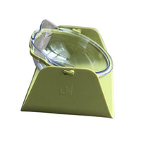 HKM-9590717 Adjustable 15-Degree Pet Cat Bowl for Comfortable Eating and Drinking