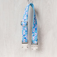 HKM-9592509 Mermaid Pattern Polyester Pet Collar in Multiple Sizes