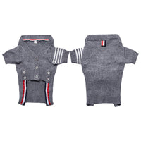 HKM-959379 Cozy Cotton Knit Dog Sweater for Small and Medium-sized Dogs