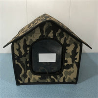 HKM-9595325 Outdoor Waterproof Pet Litter for Dogs and Cats – Available in Grey, Army Green, and Camouflage Options