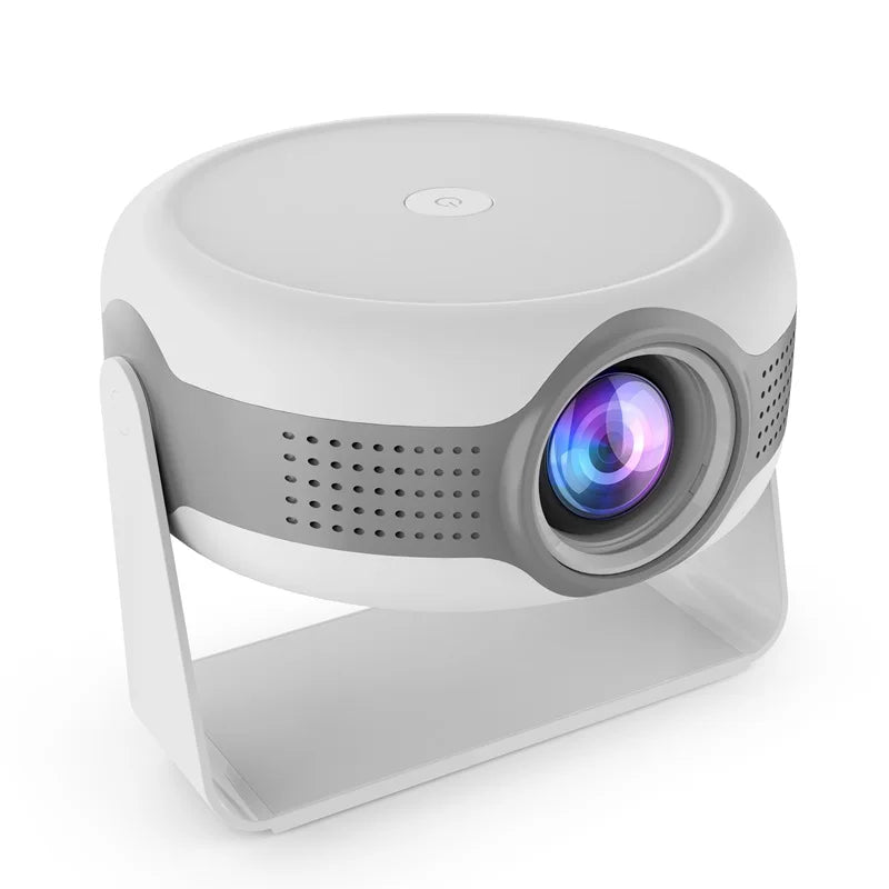 HKM-959635 Portable Mini Projector with Android 12.0, 4K Support and Auto Correction for Home Theatre
