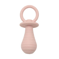 HKM-9597757 Pet-Friendly Pacifier Chew Toys for Puppies and Kittens - Soft Rubber Squeaker in Multiple Colors