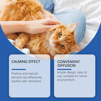 HKM-9599549 Cat Mood Diffuser Suit - 45ml Pet Calmness and Wellness Solution