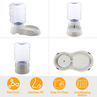 HKM-9602109 Automatic Gravity Pet Water Dispenser with 3.5L Capacity for Cats and Dogs