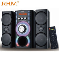HKM-960275 2.1-Channel Home Theatre Speaker System with Subwoofer RM-9137 - 40W Power Output