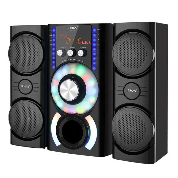 HKM-960275 2.1-Channel Home Theatre Speaker System with Subwoofer RM-9137 - 40W Power Output