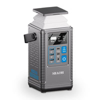 HKM-960339 Portable 296Wh Power Bank with Solar Charging and USB Output for Outdoor Use