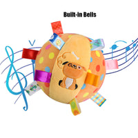 HKM-9603645 Interactive Plush Dog Chewing Toy with Squeaker for Small to Medium Breeds