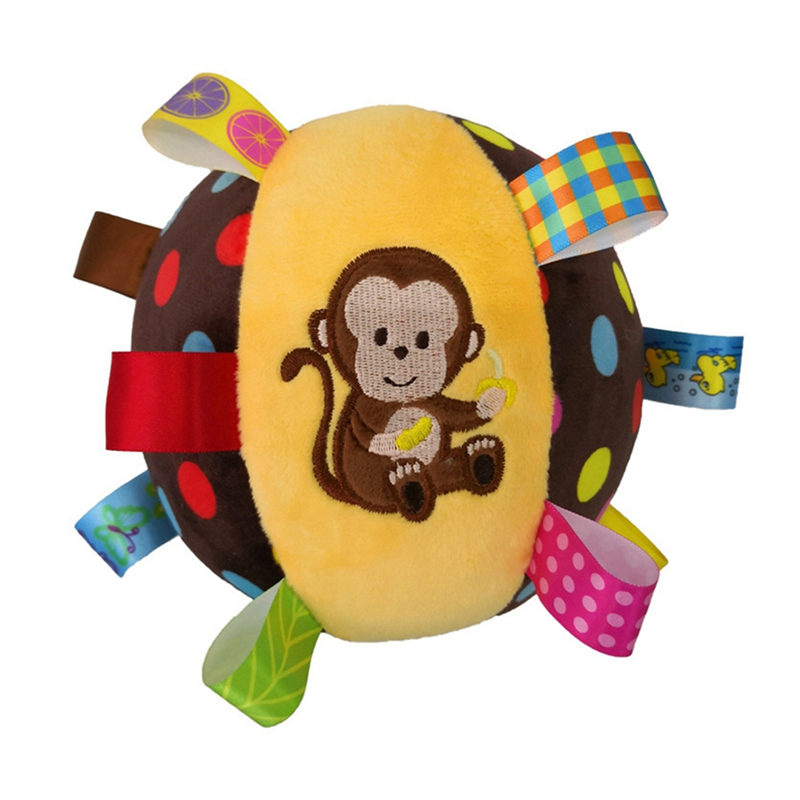 HKM-9603645 Interactive Plush Dog Chewing Toy with Squeaker for Small to Medium Breeds