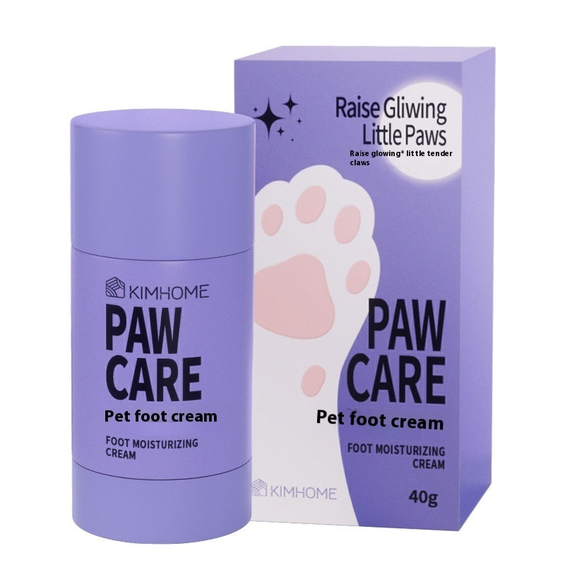 HKM-9603901 Pet Foot Care Cream for Dogs and Cats - Moisturizing Claw Balm with Brazil Palm Wax (40g)