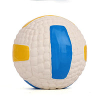 HKM-9604669 Durable Latex Interactive Sound Ball for Dogs - Teeth Molar Toy, Available in Various Sizes