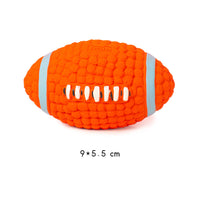 HKM-9604669 Durable Latex Interactive Sound Ball for Dogs - Teeth Molar Toy, Available in Various Sizes