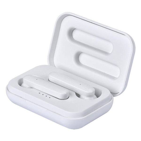 HKM-960467 Wireless Bluetooth Headset X12 in White, Pink, and Blue with 3-4 Hour Playback and Quick Charge