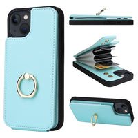 HKM-960531 Anti-Magnetic All-Inclusive PU Mobile Phone Case - Available in Multiple Colors for Various iPhone Models