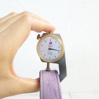 HKM-9605821 Light Purple Velvet Dog Collar and Leash Set - Adjustable Sizes XS to XL, Durable Polyester Material
