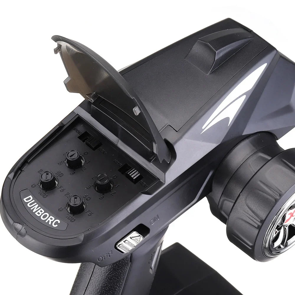 HKM-960723 DumboRC X4 2.4G 4CH Radio Control Transmitter with X6F Receiver for RC Vehicles