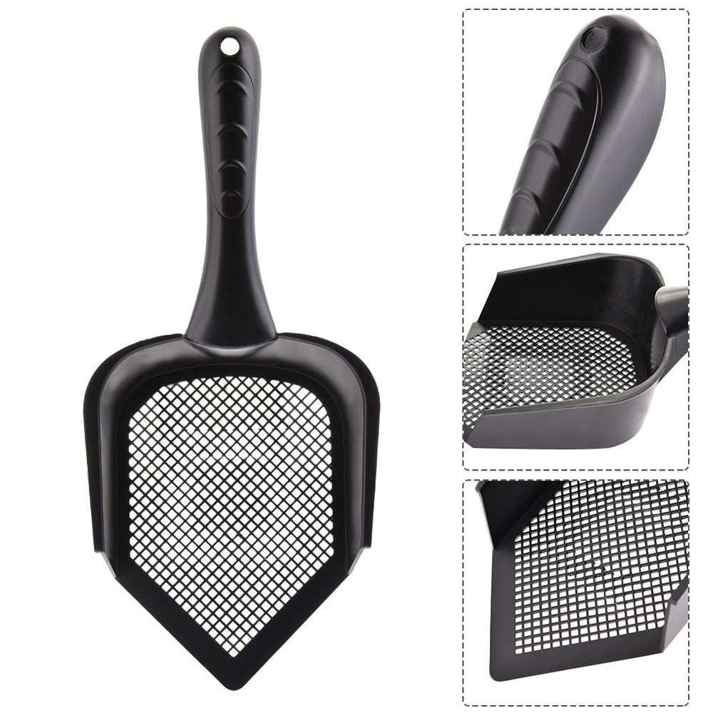 HKM-9607485 Durable Cat Litter Shovel with Fine Holes for Effortless Waste Cleaning