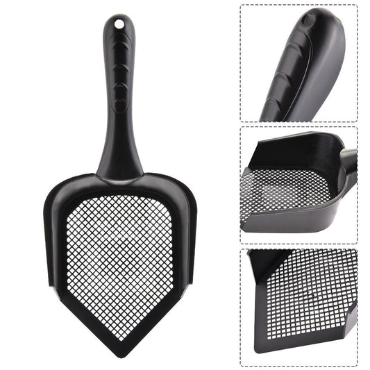 HKM-9607485 Durable Cat Litter Shovel with Fine Holes for Effortless Waste Cleaning