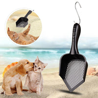 HKM-9607485 Durable Cat Litter Shovel with Fine Holes for Effortless Waste Cleaning