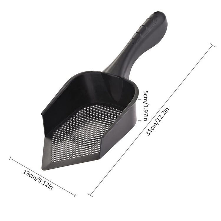 HKM-9607485 Durable Cat Litter Shovel with Fine Holes for Effortless Waste Cleaning