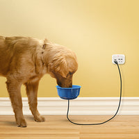 HKM-9607997 Automatic Temperature and Heat Preservation Water Bowl for Dogs, Food Grade Material