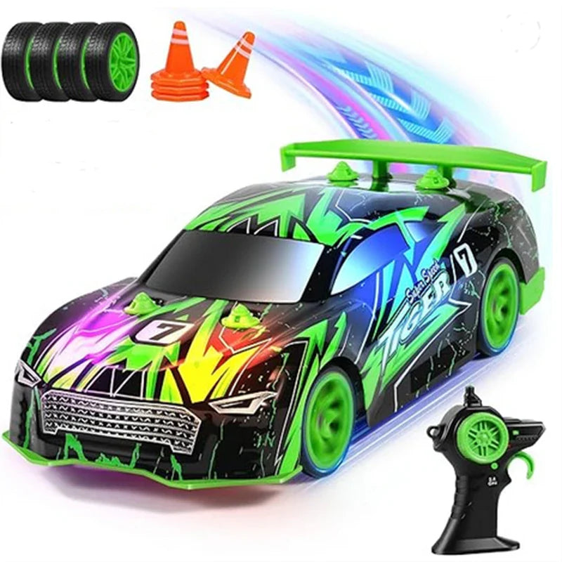 HKM-960851 Mini Drift RC Racing Car - 1/24 Scale Remote Control Sports Vehicle for Kids and Teens