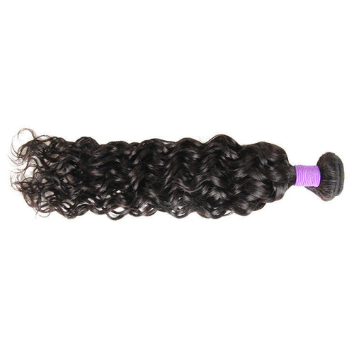 HKM-960851 Water Wave Human Hair Weave, 12-28 Inch, 1B Natural Color, 100g Each
