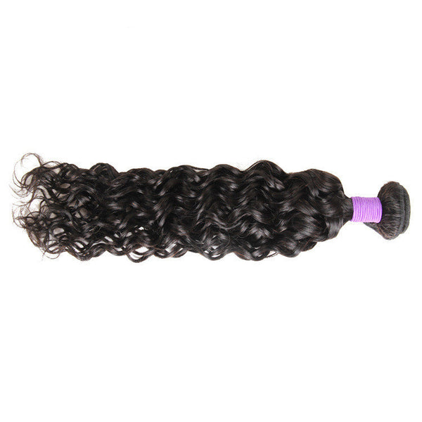 HKM-960851 Water Wave Human Hair Weave, 12-28 Inch, 1B Natural Color, 100g Each