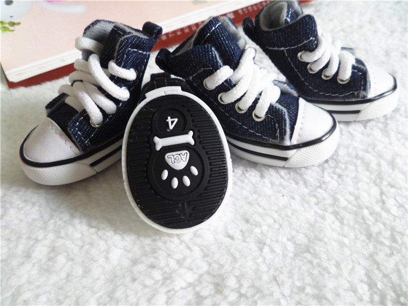 HKM-9608637 Dog Cowboy Shoes - Durable Footwear for Small to Medium Dogs, Comfortable Fit, Various Sizes Available