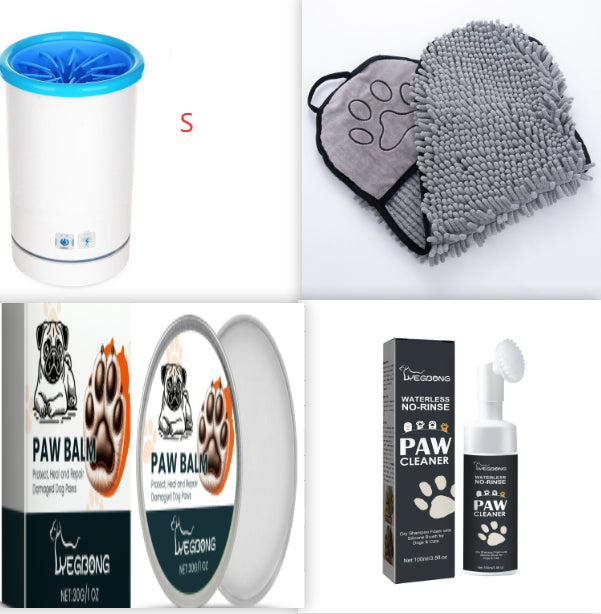 HKM-9609661 Automatic Pet Foot Cleaning Cup with Versatile Sizing Options for Easy Pet Hygiene