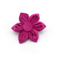 HKM-9609789 Fashion-Forward Pet Collar Set with Lead, Bow, Poop Bag, Chest Back, and Flower Decoration