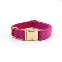 HKM-9609789 Fashion-Forward Pet Collar Set with Lead, Bow, Poop Bag, Chest Back, and Flower Decoration
