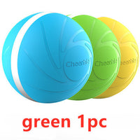 HKM-9610429 Interactive Bouncing Ball Toy for Pets - Eco-Friendly, Waterproof, Multicolor LED Lights, USB Rechargeable