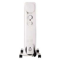 HKM-961043 Oil Filled Radiator Heater, 1500W/2000W/2500W Freestanding with Adjustable Thermostat and Safety Features