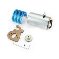 HKM-961107 Motor Heat Sink and Gear Seat for 124018 Remote Control Cars - Red/Blue/Purple Options Available