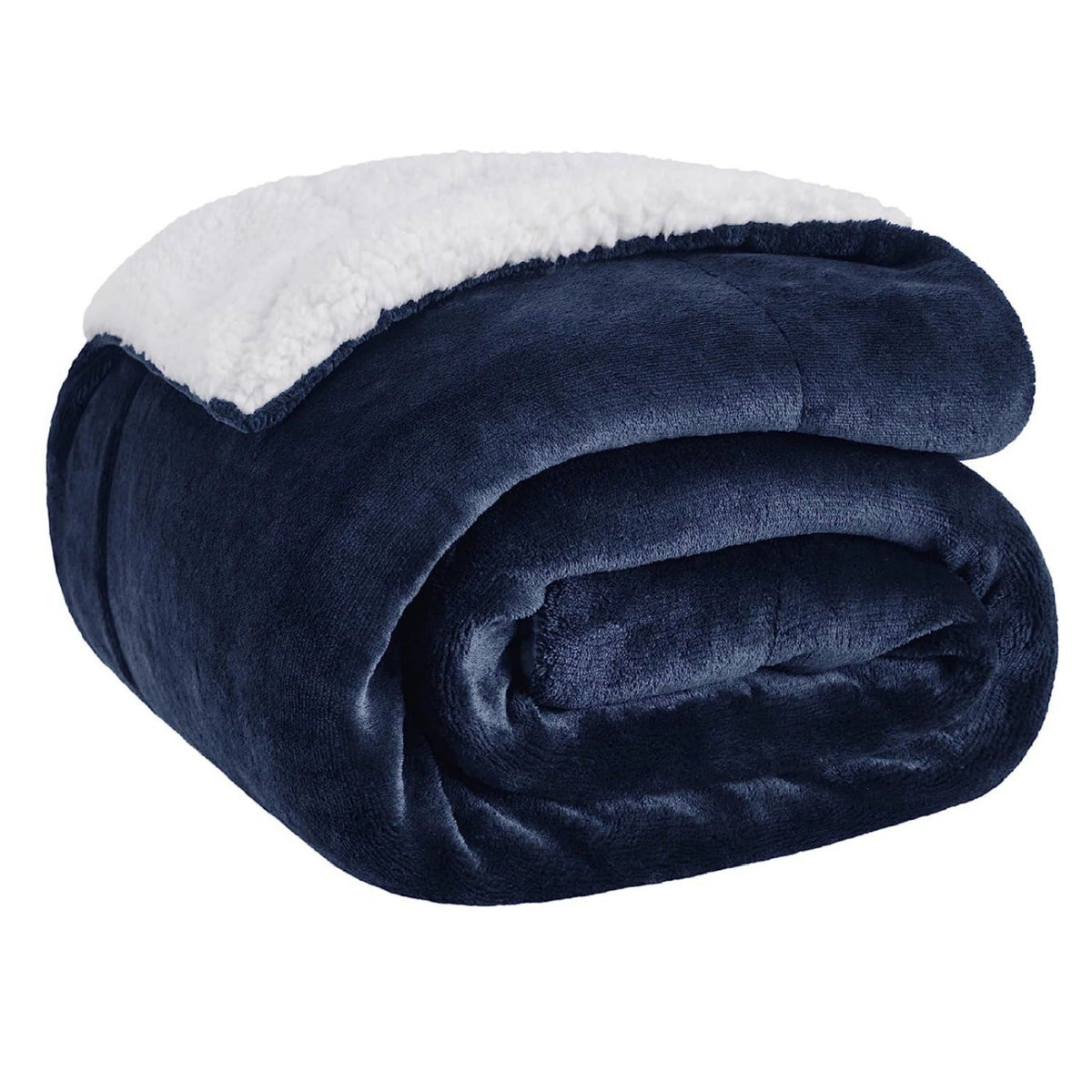 HKM-961107 Ultra Soft Plush Lamb Fleece Blanket - Thick, Warm, and Cozy for All Seasons, Multiple Colors Available